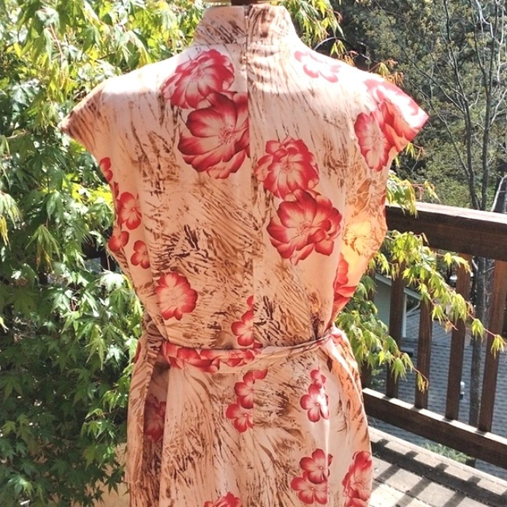 Valerie Stevens Vintage Silk Dress - Picture 6 of 15